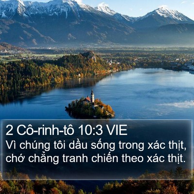 2 Cô-rinh-tô 10:3 VIE Bible Verse Image