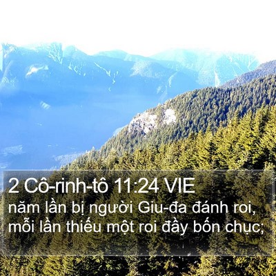 2 Cô-rinh-tô 11:24 VIE Bible Verse Image