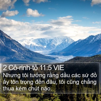 2 Cô-rinh-tô 11:5 VIE Bible Verse Image