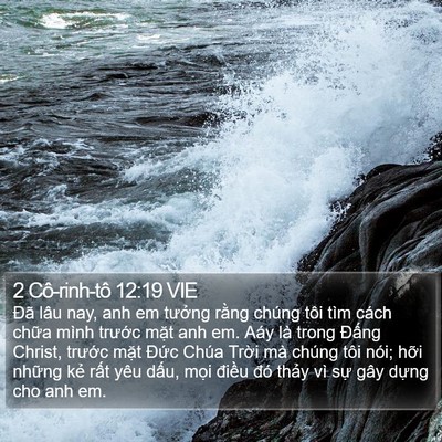 2 Cô-rinh-tô 12:19 VIE Bible Verse Image