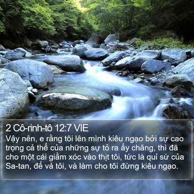 2 Cô-rinh-tô 12:7 VIE Bible Verse Image