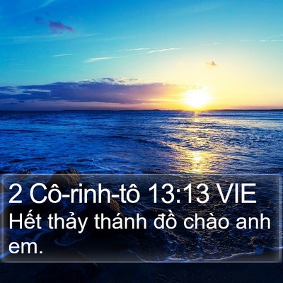2 Cô-rinh-tô 13:13 VIE Bible Verse Image