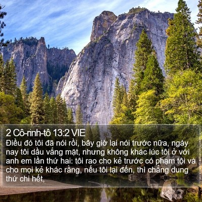 2 Cô-rinh-tô 13:2 VIE Bible Verse Image