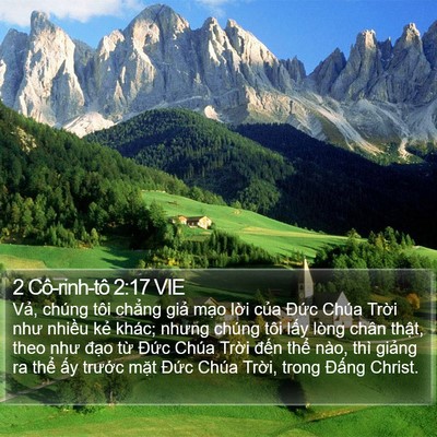 2 Cô-rinh-tô 2:17 VIE Bible Verse Image