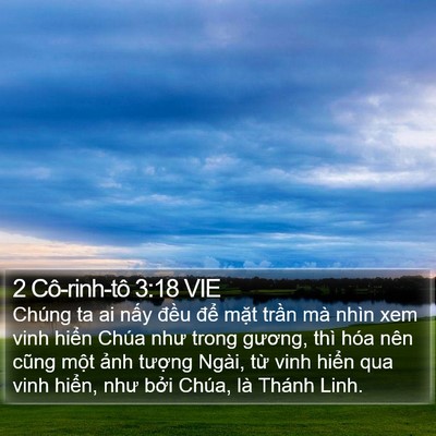 2 Cô-rinh-tô 3:18 VIE Bible Verse Image