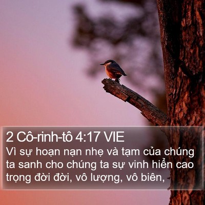 2 Cô-rinh-tô 4:17 VIE Bible Verse Image