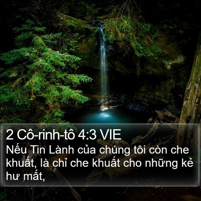 2 Cô-rinh-tô 4:3 VIE Bible Verse Image