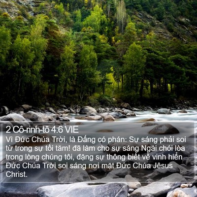 2 Cô-rinh-tô 4:6 VIE Bible Verse Image