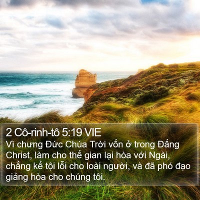 2 Cô-rinh-tô 5:19 VIE Bible Verse Image