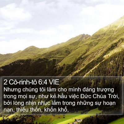 2 Cô-rinh-tô 6:4 VIE Bible Verse Image