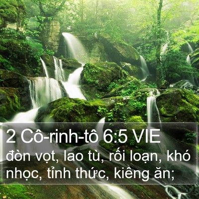 2 Cô-rinh-tô 6:5 VIE Bible Verse Image