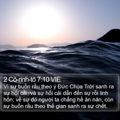 2 Cô-rinh-tô 7:10 VIE Bible Verse Image