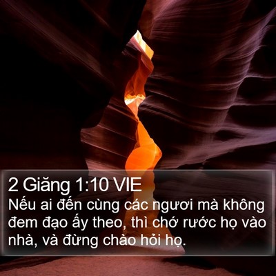 2 Giăng 1:10 VIE Bible Verse Image