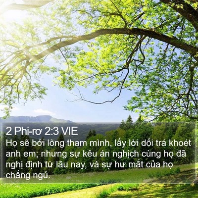 2 Phi-rơ 2:3 VIE Bible Verse Image