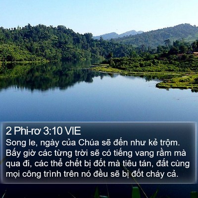 2 Phi-rơ 3:10 VIE Bible Verse Image
