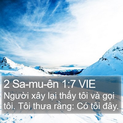 2 Sa-mu-ên 1:7 VIE Bible Verse Image
