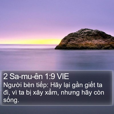 2 Sa-mu-ên 1:9 VIE Bible Verse Image
