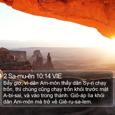 2 Sa-mu-ên 10:14 VIE Bible Verse Image