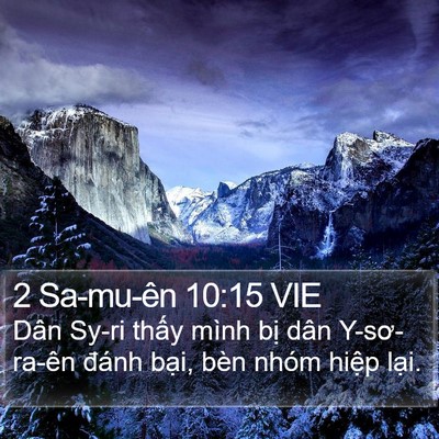 2 Sa-mu-ên 10:15 VIE Bible Verse Image