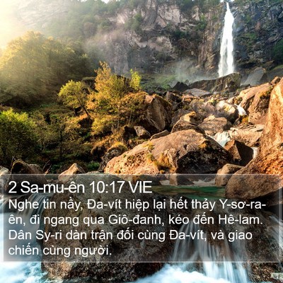 2 Sa-mu-ên 10:17 VIE Bible Verse Image