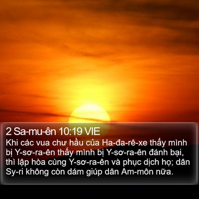 2 Sa-mu-ên 10:19 VIE Bible Verse Image
