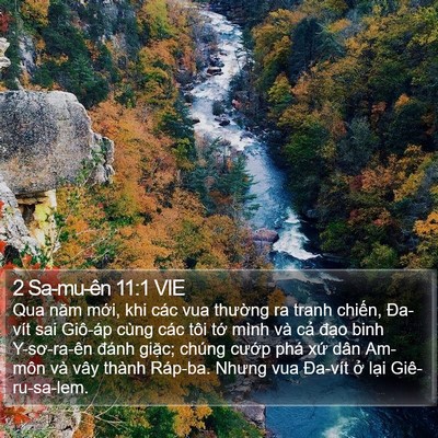 2 Sa-mu-ên 11:1 VIE Bible Verse Image