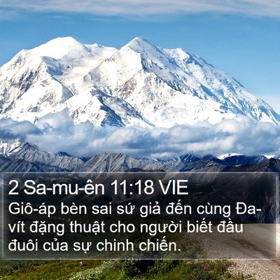 2 Sa-mu-ên 11:18 VIE Bible Verse Image