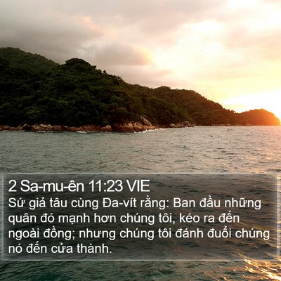 2 Sa-mu-ên 11:23 VIE Bible Verse Image