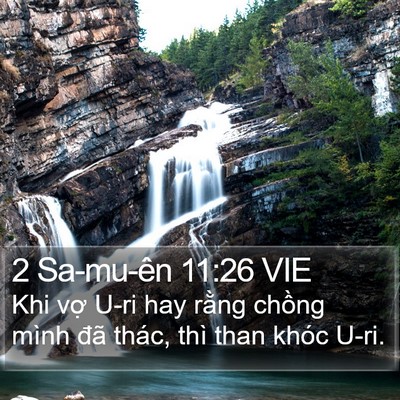 2 Sa-mu-ên 11:26 VIE Bible Verse Image