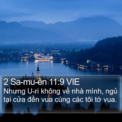 2 Sa-mu-ên 11:9 VIE Bible Verse Image