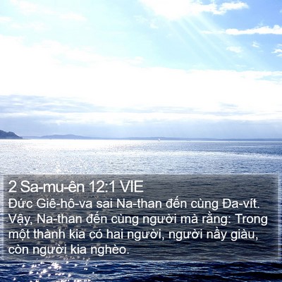 2 Sa-mu-ên 12:1 VIE Bible Verse Image