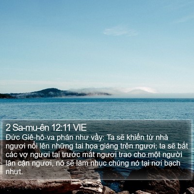 2 Sa-mu-ên 12:11 VIE Bible Verse Image