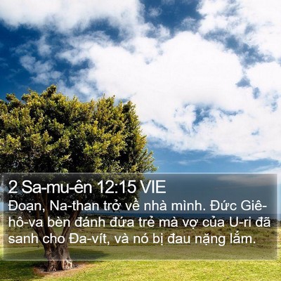 2 Sa-mu-ên 12:15 VIE Bible Verse Image