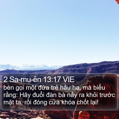 2 Sa-mu-ên 13:17 VIE Bible Verse Image