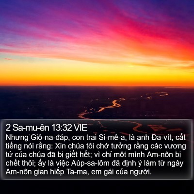 2 Sa-mu-ên 13:32 VIE Bible Verse Image