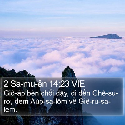 2 Sa-mu-ên 14:23 VIE Bible Verse Image