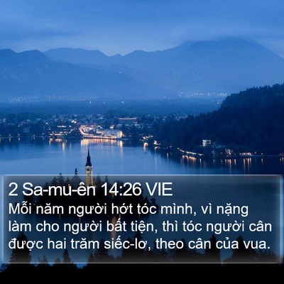 2 Sa-mu-ên 14:26 VIE Bible Verse Image