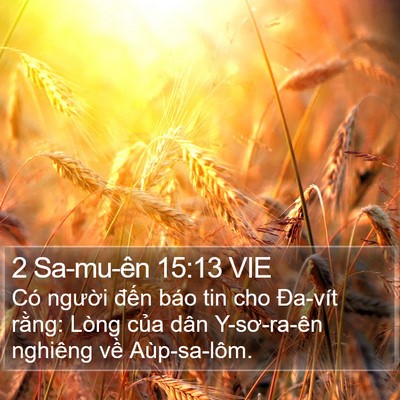 2 Sa-mu-ên 15:13 VIE Bible Verse Image