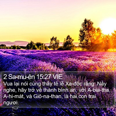 2 Sa-mu-ên 15:27 VIE Bible Verse Image