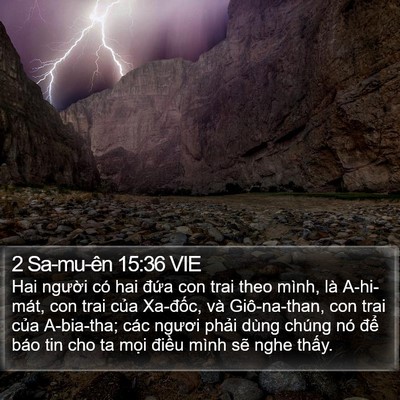 2 Sa-mu-ên 15:36 VIE Bible Verse Image