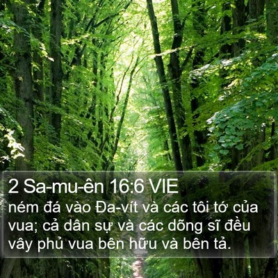 2 Sa-mu-ên 16:6 VIE Bible Verse Image