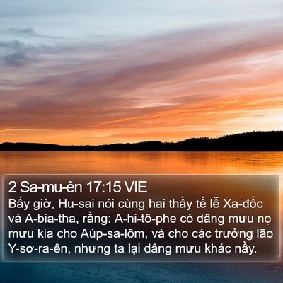 2 Sa-mu-ên 17:15 VIE Bible Verse Image