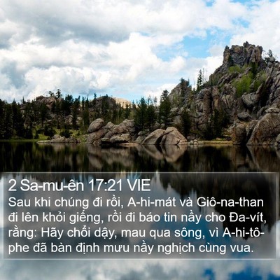 2 Sa-mu-ên 17:21 VIE Bible Verse Image
