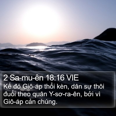2 Sa-mu-ên 18:16 VIE Bible Verse Image