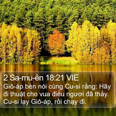 2 Sa-mu-ên 18:21 VIE Bible Verse Image