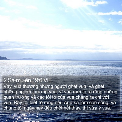 2 Sa-mu-ên 19:6 VIE Bible Verse Image