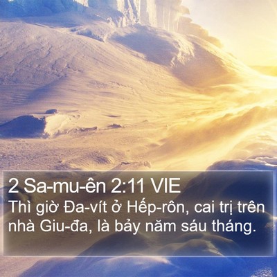 2 Sa-mu-ên 2:11 VIE Bible Verse Image