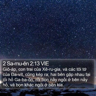 2 Sa-mu-ên 2:13 VIE Bible Verse Image