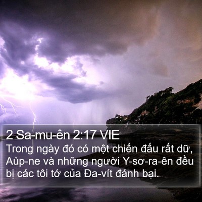 2 Sa-mu-ên 2:17 VIE Bible Verse Image