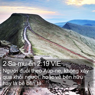 2 Sa-mu-ên 2:19 VIE Bible Verse Image